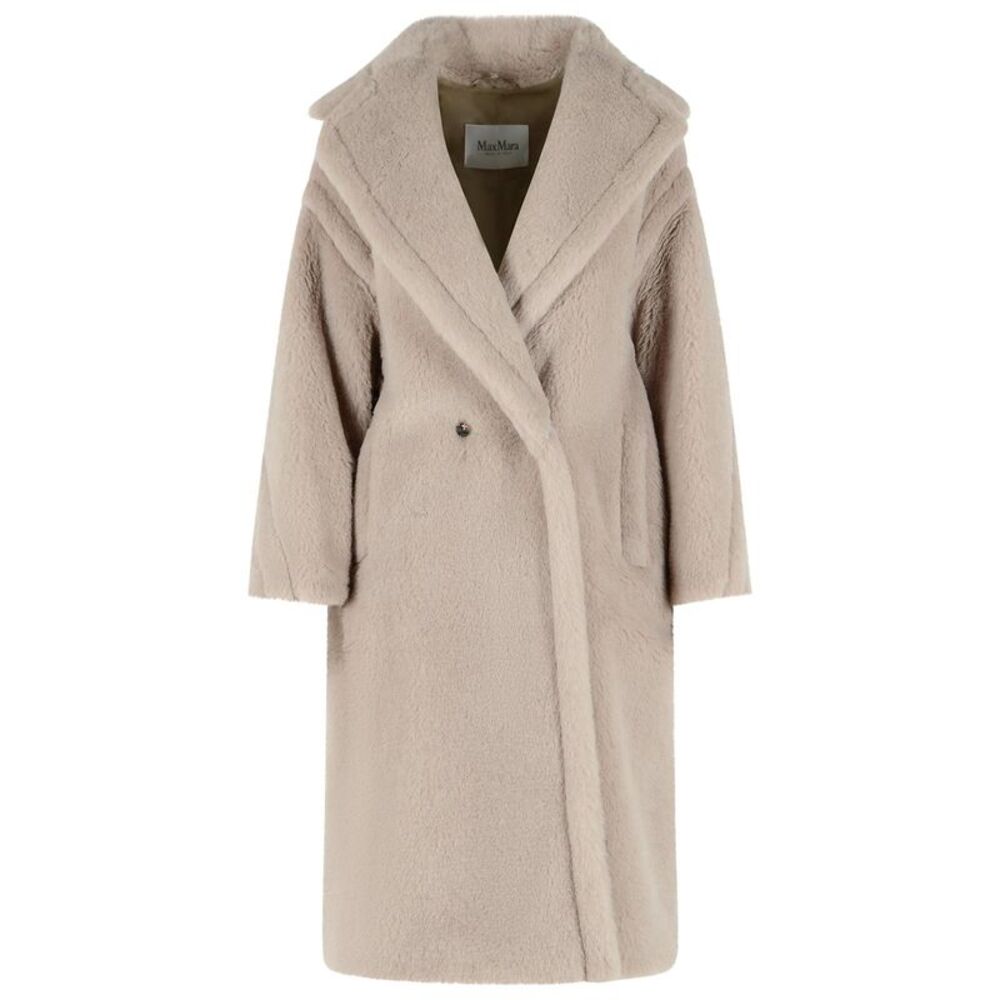 Max Mara 'Tedgirl' Beige Alpaca And Wool Coat Women